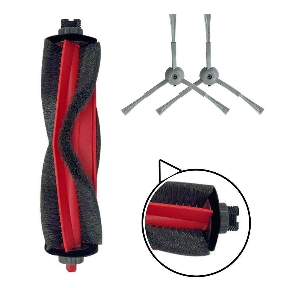 Main Roller Brush with Side Brushes for Deerma S30 (2019–2023)