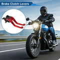 Short Brake Clutch Levers for Suzuki GSX-8S (2023–2025) Solid Red 1 Pair