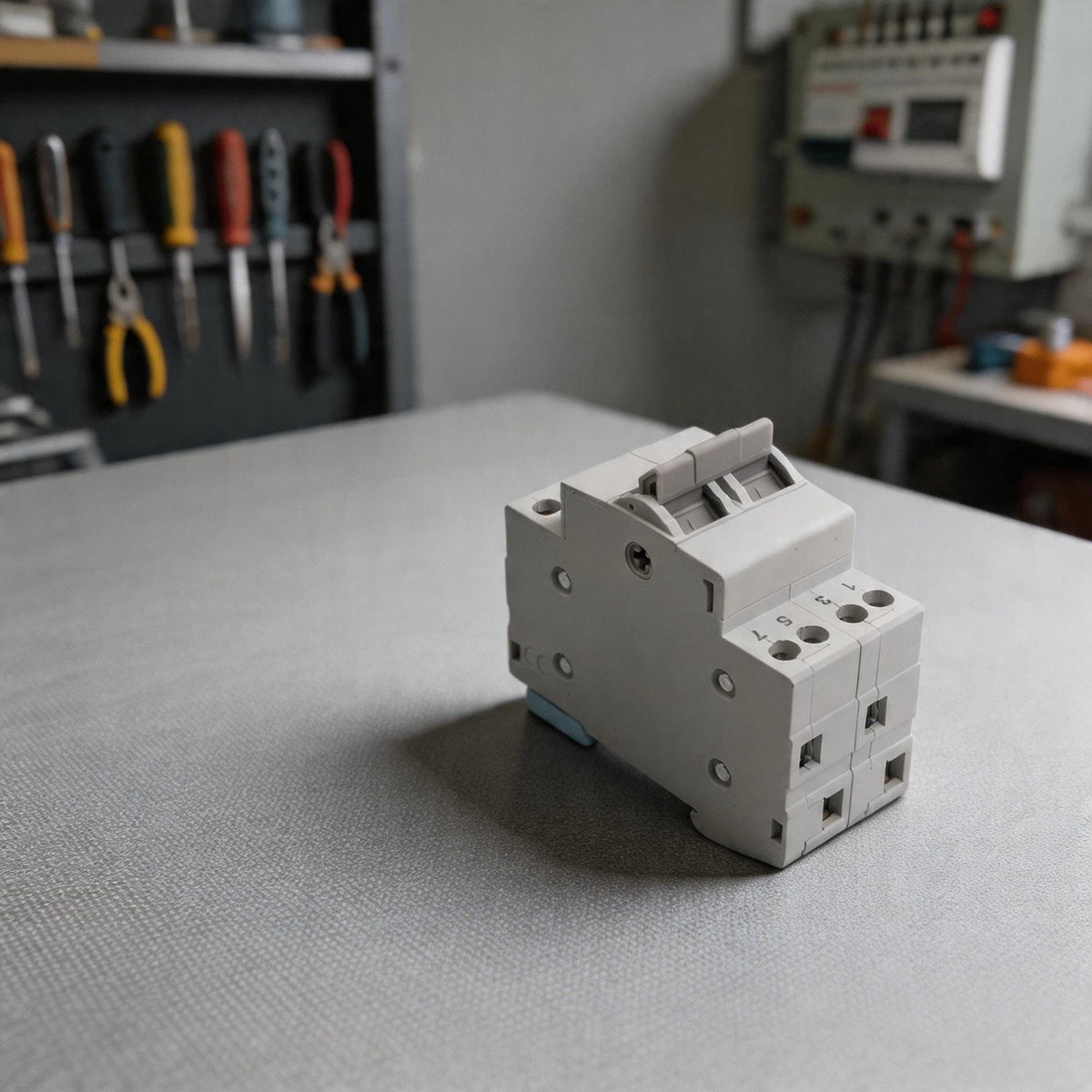 32A 400V Dual Power Transfer Switch with Reinforced Handle