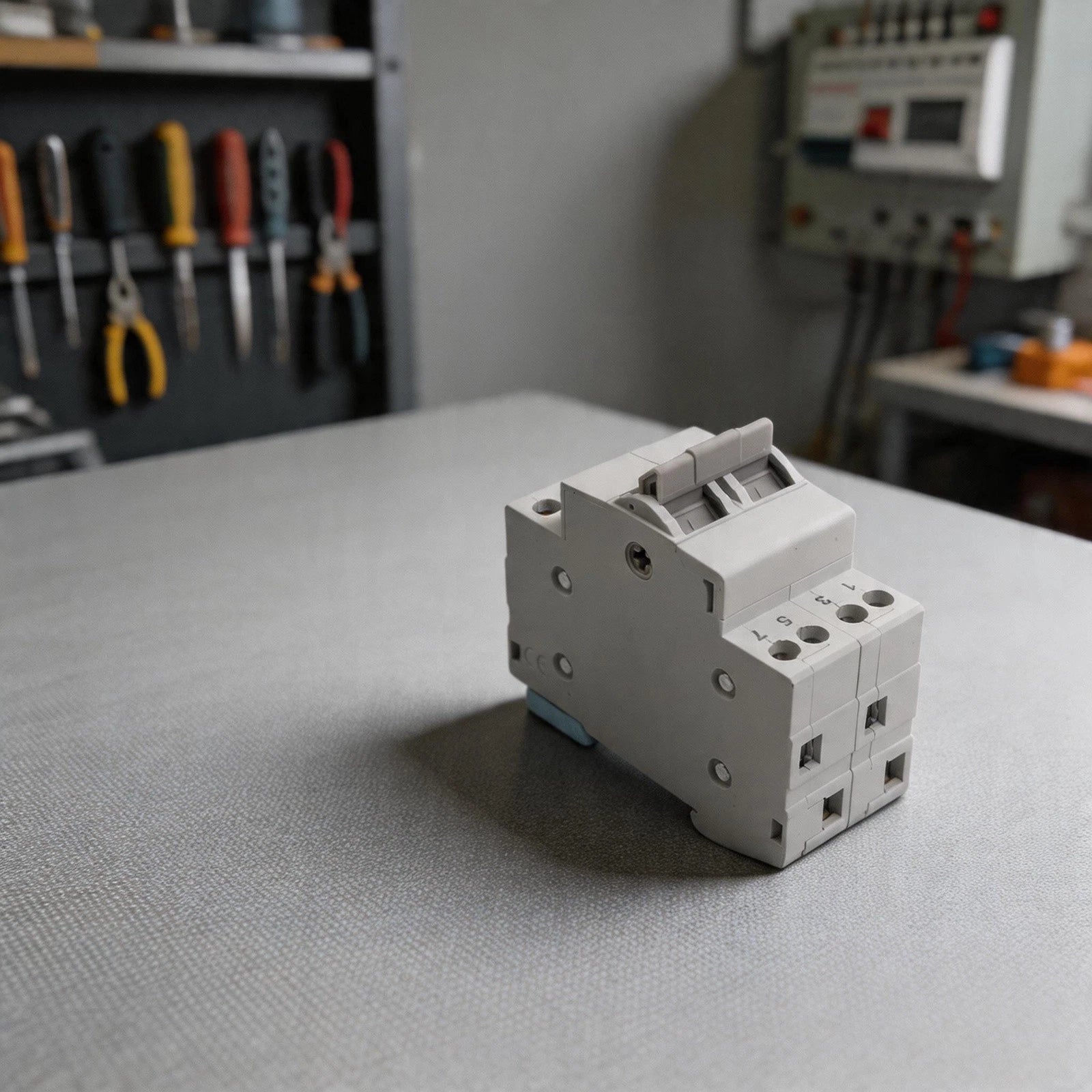 32A 400V Dual Power Transfer Switch with Reinforced Handle