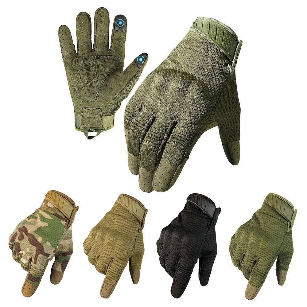 Tactical Gloves for Outdoor Cycling Hunting - Breathable Flexible Touchscreen