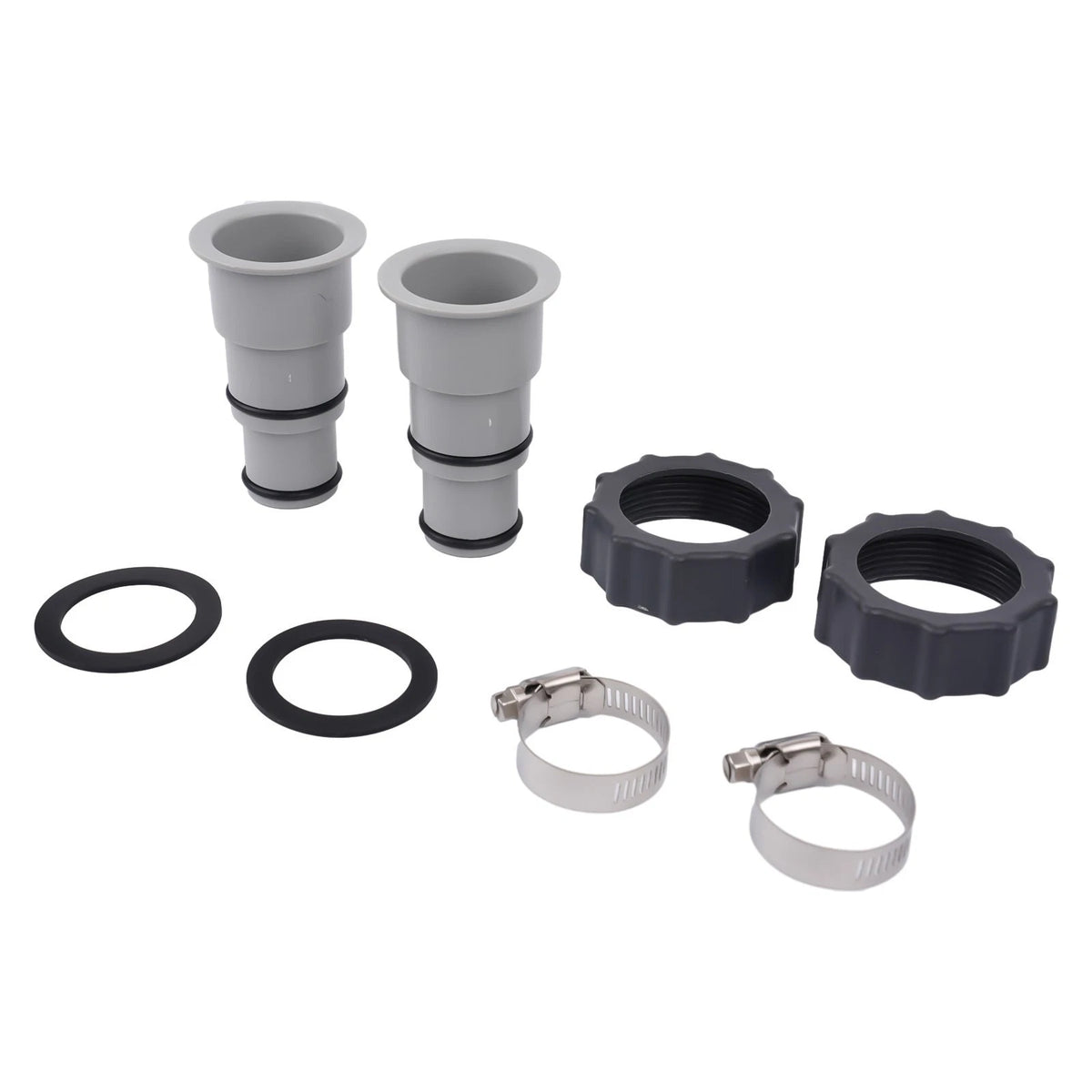Threaded to Clamp Style Hose Adapter for Intex Pool