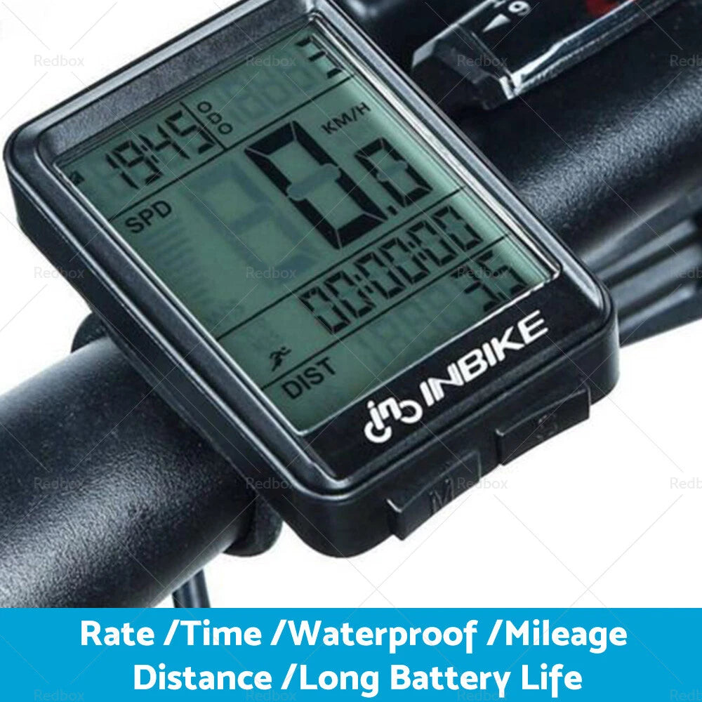 Wireless Waterproof Bicycle Speedometer Odometer for Mountain Bike