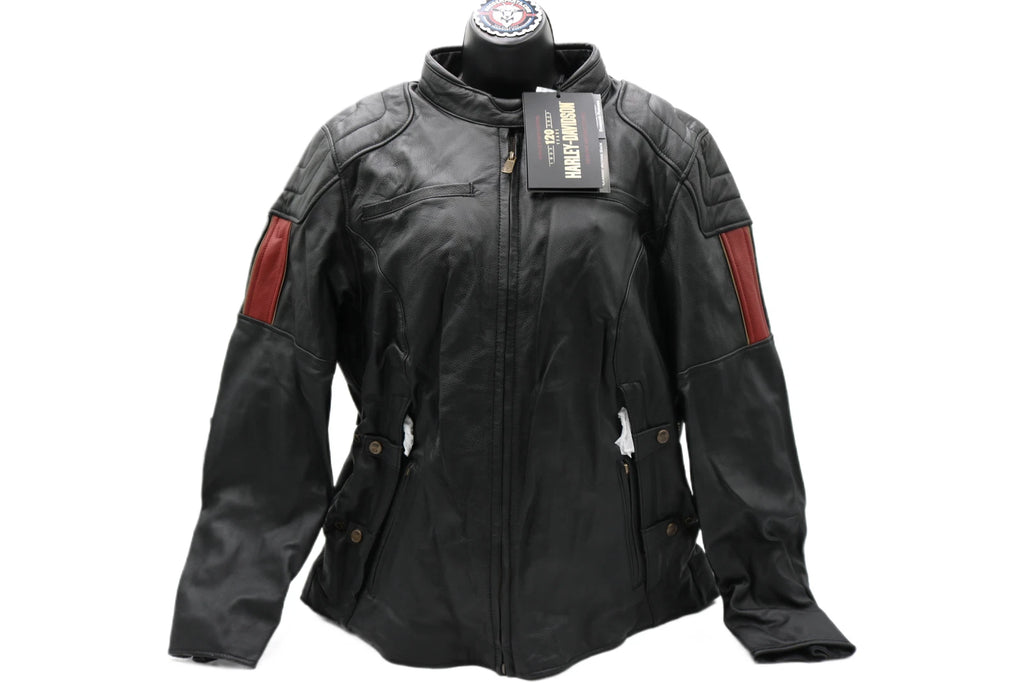 Nostalgia Triple Vent Leather Jacket for Harley-Davidson (NWT)