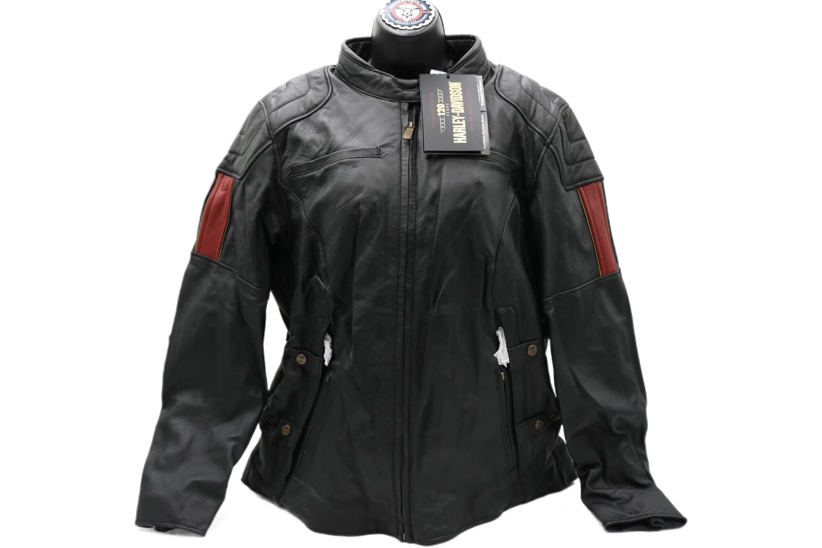 Nostalgia Triple Vent Leather Jacket for Harley-Davidson (NWT)