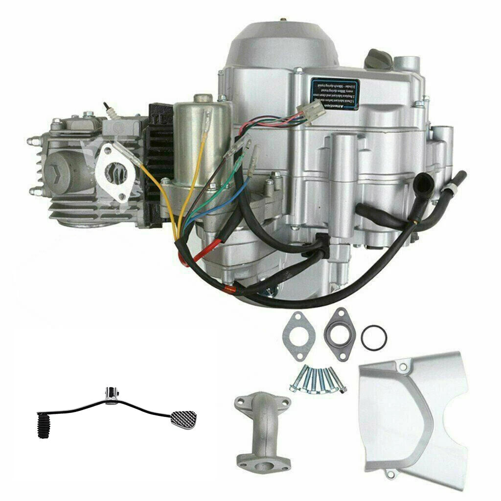 125cc Engine Motor 3 Speed + Reverse for ATV Quad Bike (110cc)