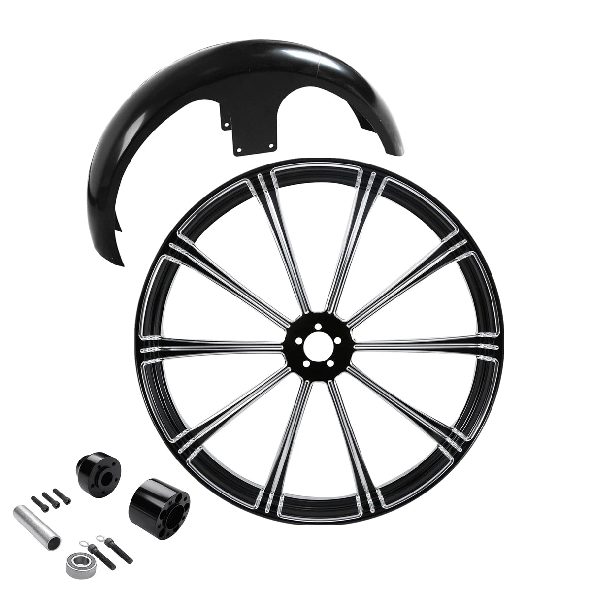 26" Front Wheel Rim Hub for Harley Touring Glide (2008–Present)