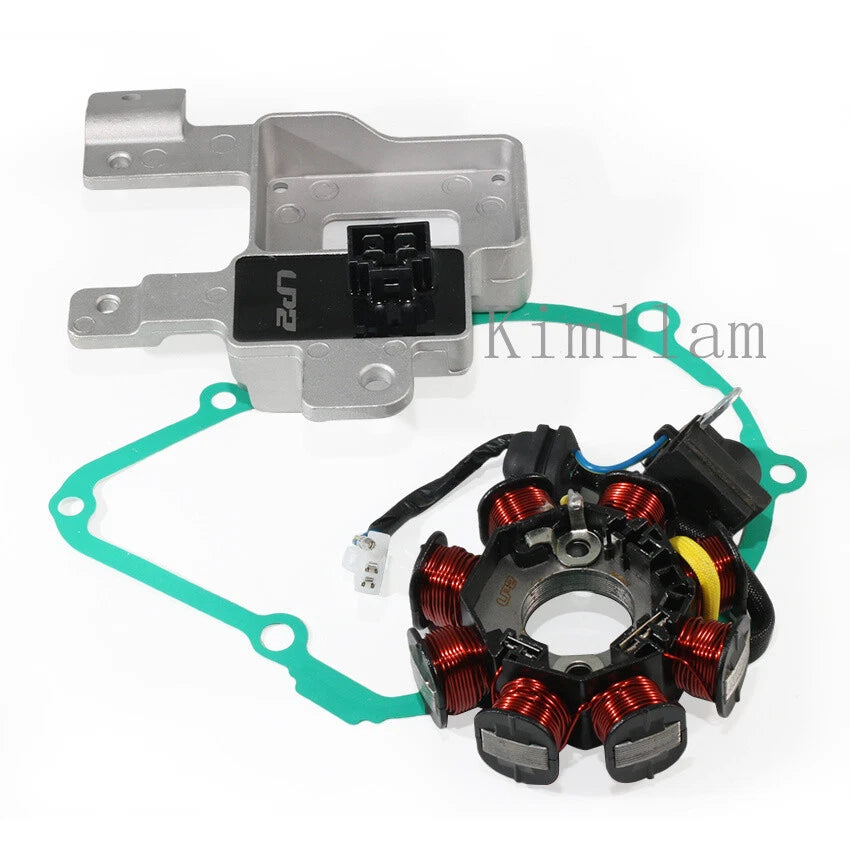 Stator Coil + Rectifier + Gasket for Honda ANF125T (2005–2006)