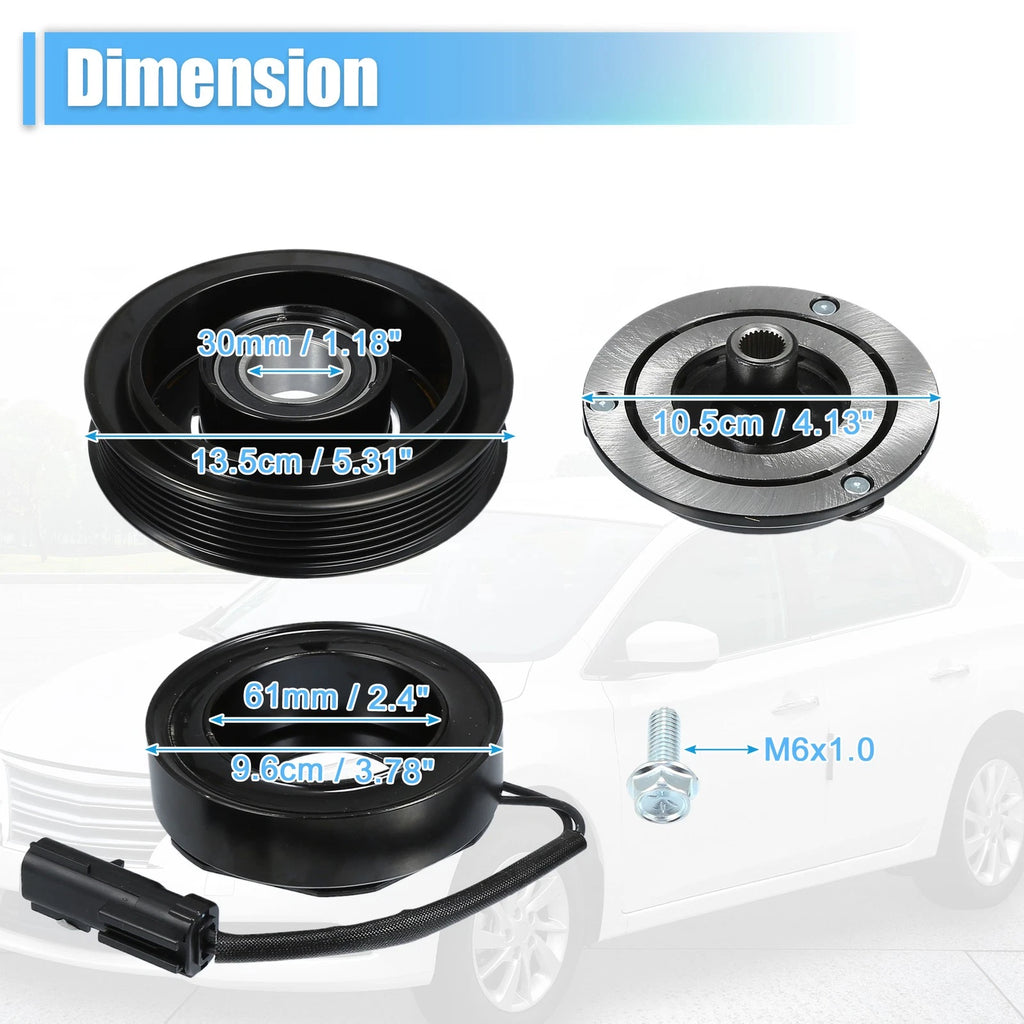 AC Compressor Clutch Set for Dodge Ram 1500 (2004–2007)