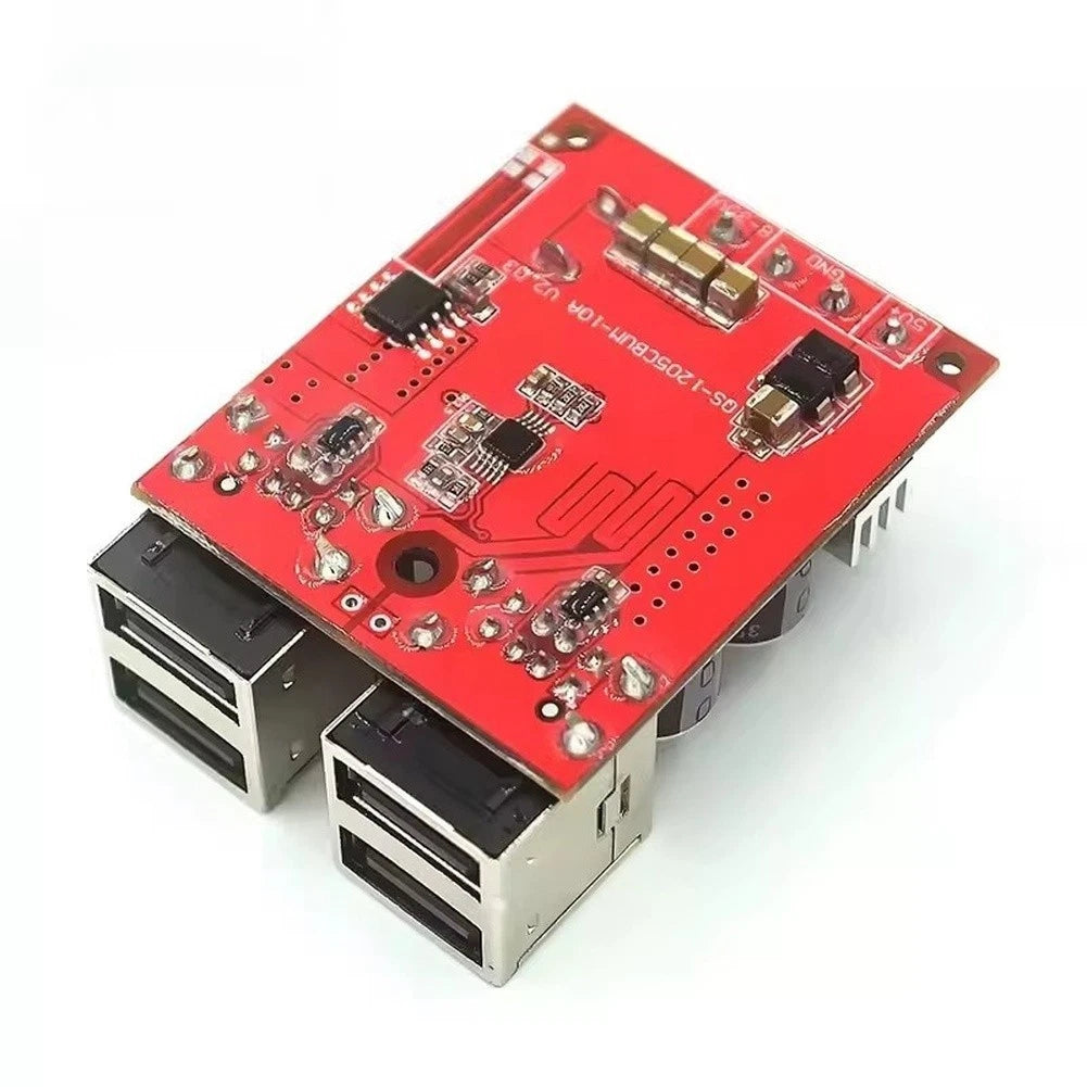 8V-35V Step Down Converter 8A Power Module with 4 USB Ports