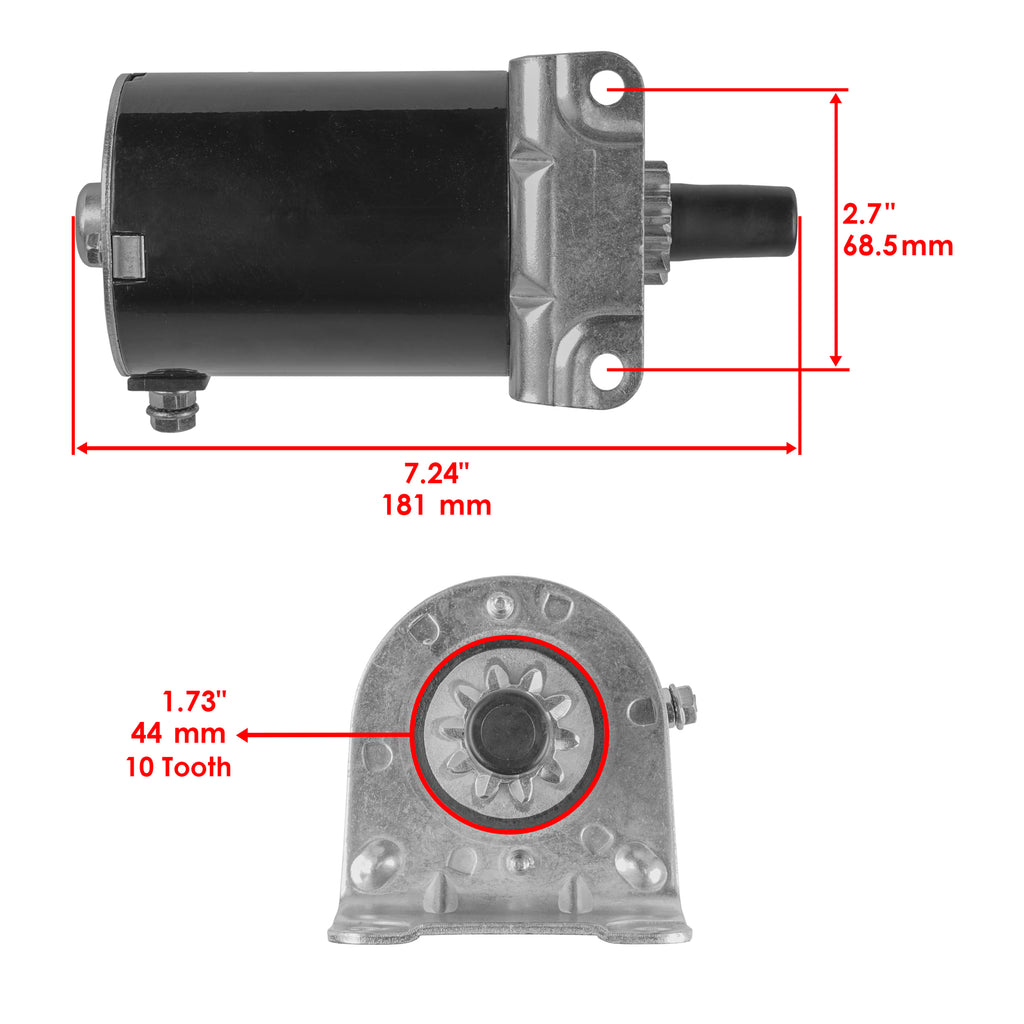 Starter Replacement for John Deere Tractor X300 X300R X304 (17–17Hp)