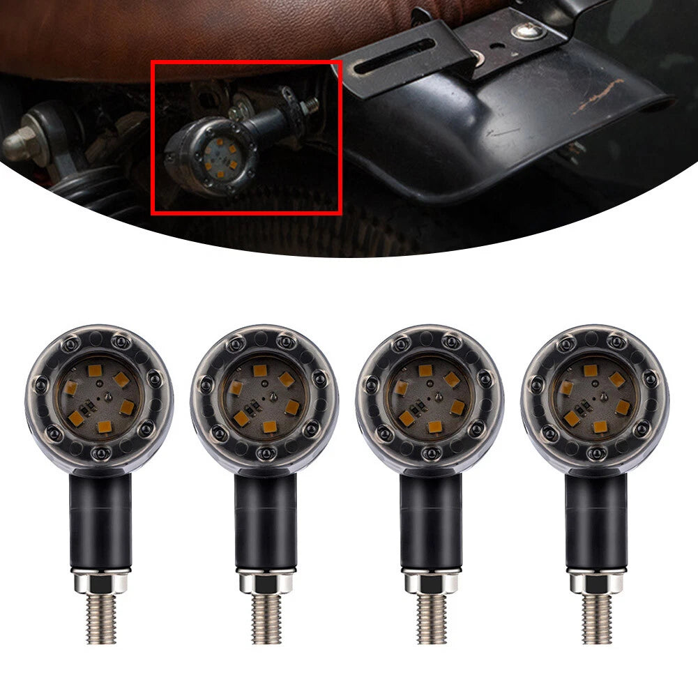 LED Brake Running Turn Signal Tail Light for Harley Cafe Racer