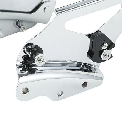 Set of 4 Point Dock Hardware Luggage Rack for Harley Touring Electra Road Glide (2009–2013)