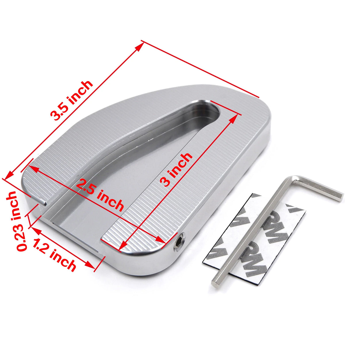 Kickstand Pad Extension for Honda GL1800 (2010–2017)