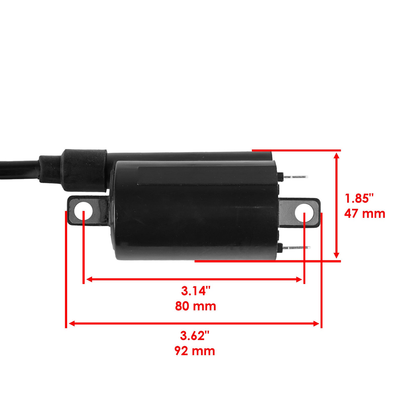Ignition Coil with Rectifier for Honda Rincon 680 TRX680FA (2008–2014)