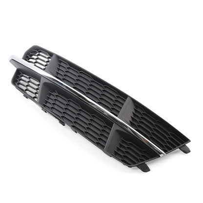 Right Front Bumper Lower Side Grille for Audi A6 C7 (2014–2018) Black Chrome