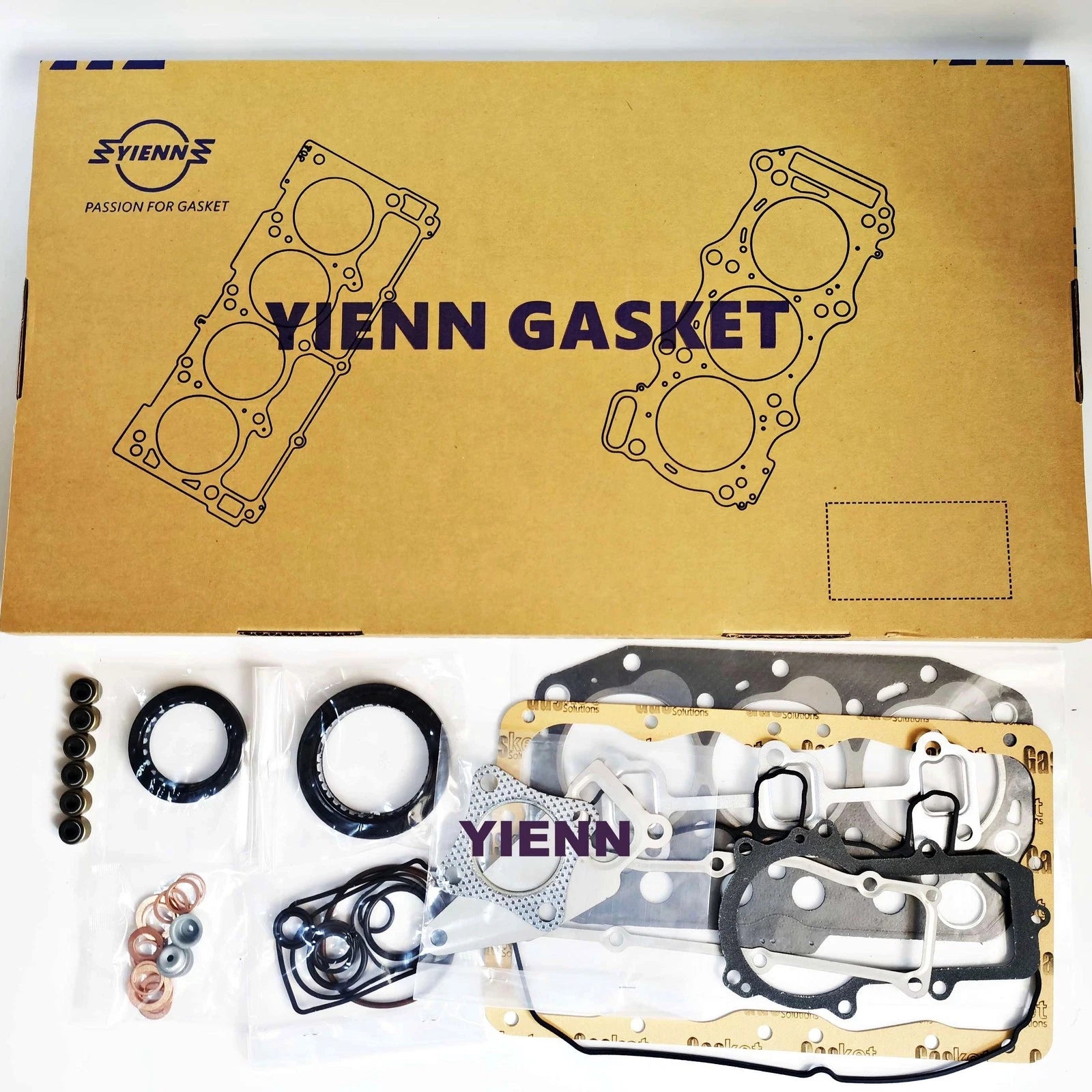 Full Overhaul Head Gasket Kit for Isuzu Engine Generator (3CA1, 3CA1-AZP01)