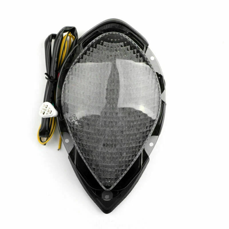 Smoke LED Taillight with Integrated Turn Signals for Yamaha Roadstar (2004–2008)