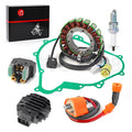 Stator & Rectifier Coil Relay with Gasket Kit for Yamaha Kodiak 400 450 (2003–2006)
