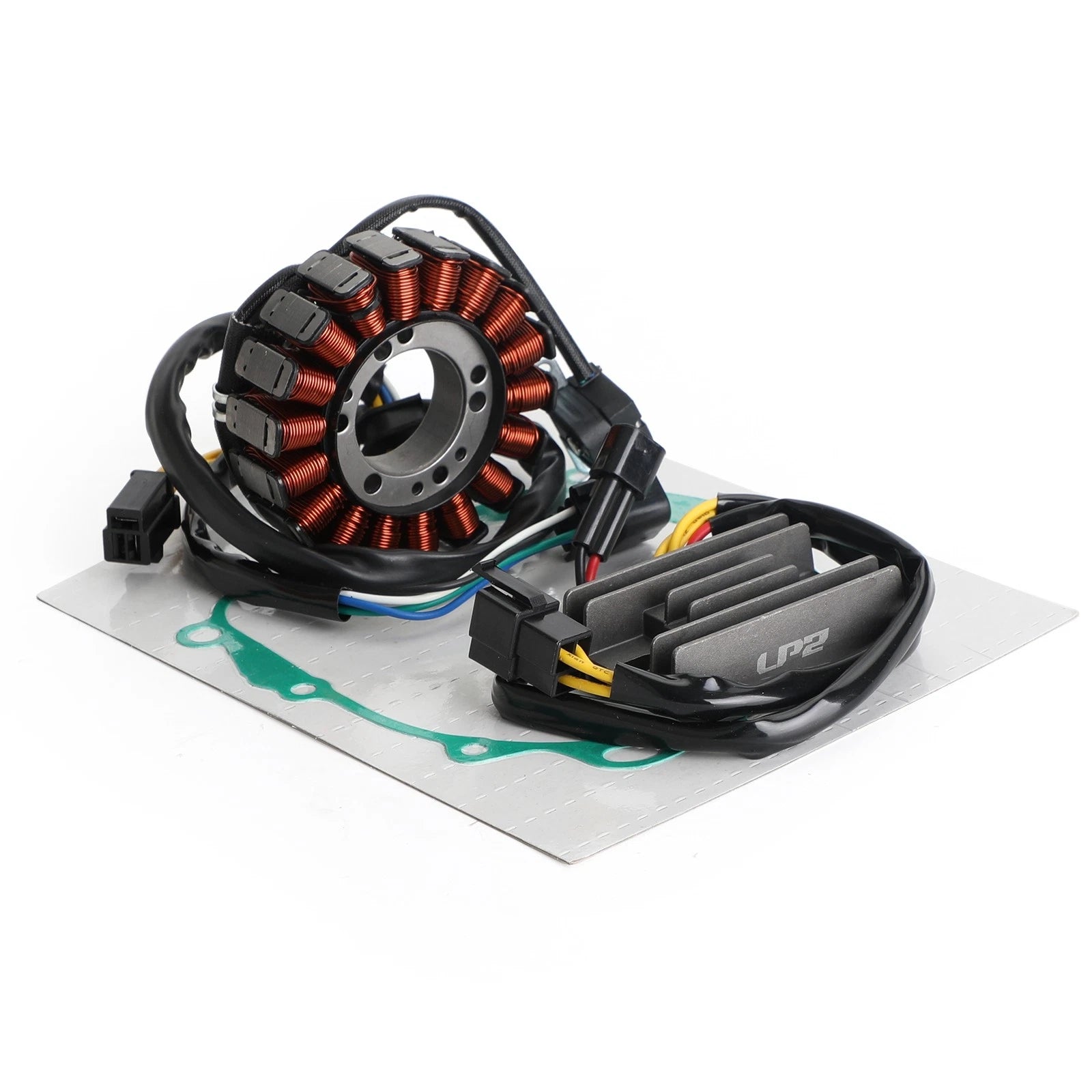 Magneto Stator, Voltage Rectifier, Gasket for Suzuki DR-Z400SM (2000–2019)