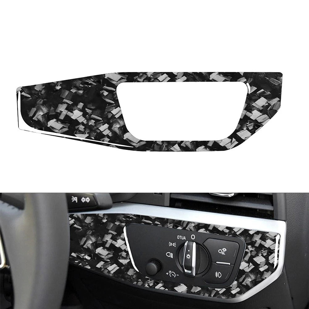 Headlight Switch Button Panel Cover Trim for Audi A4 A5 (2016–2022) RHD