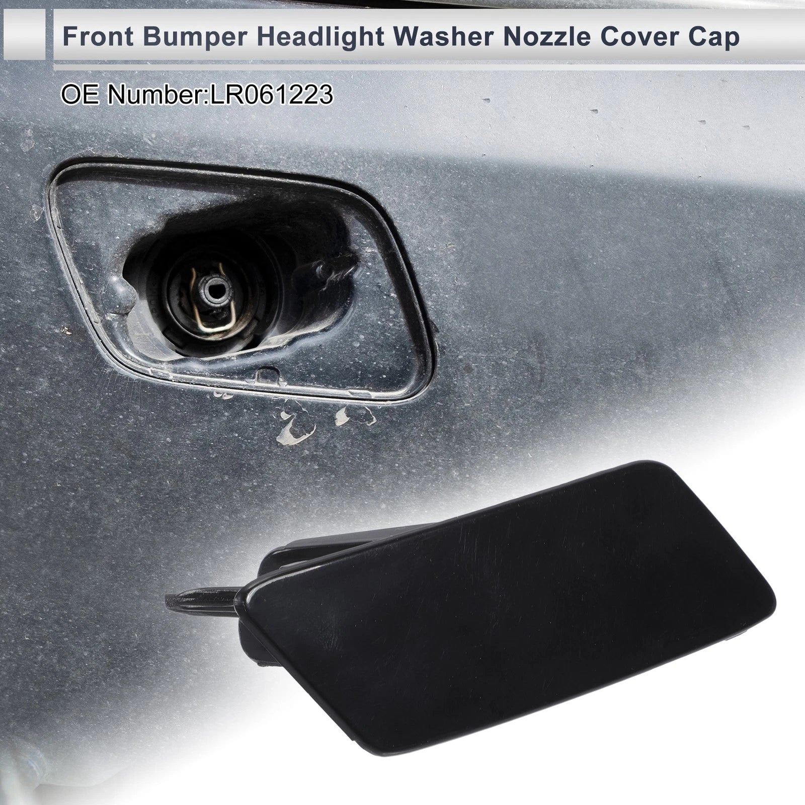 Headlight Washer Nozzle Cover Cap for Land Rover (2010–2013)
