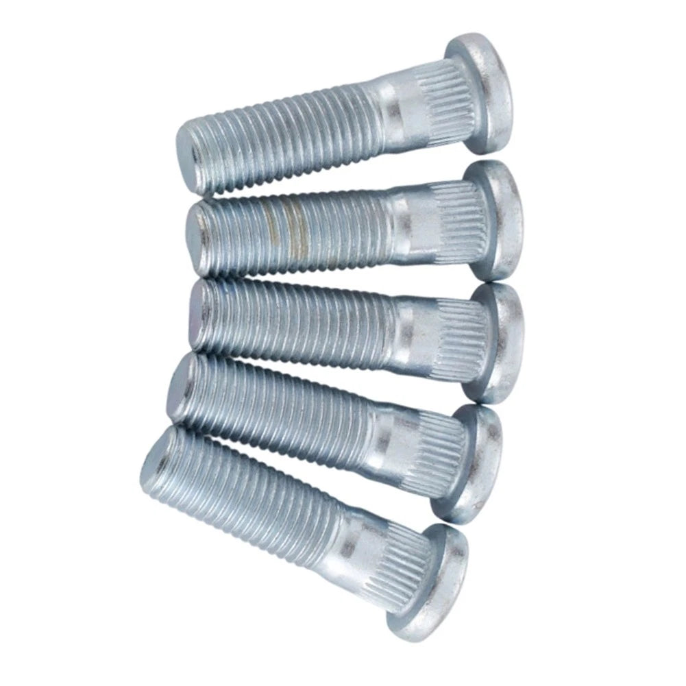 Replacement Wheel Studs for Various Makes and Models (High-strength Steel)
