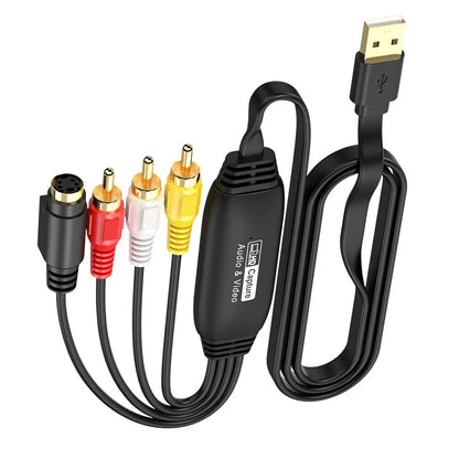 USB 2.0 Video Converter for VHS to Digital (Automatic Driver Installation)