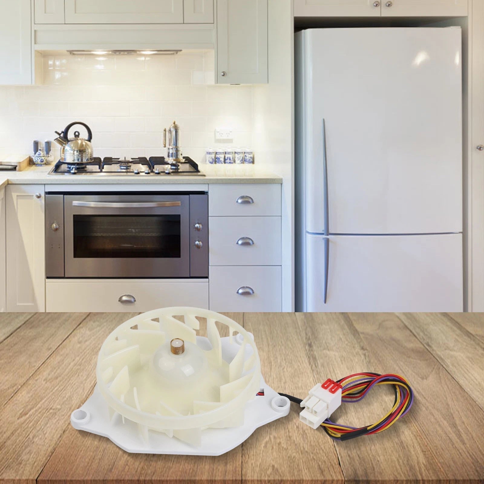 Cooling Fan Assembly for Refrigerator (Energy Efficient, Low Noise)