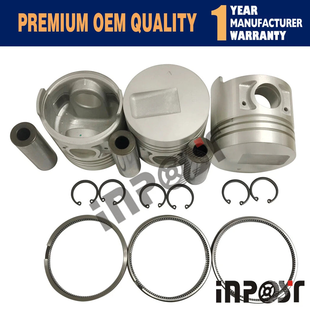 Piston with Ring Set for Mitsubishi S3Q S3Q2 (303C, 901B)