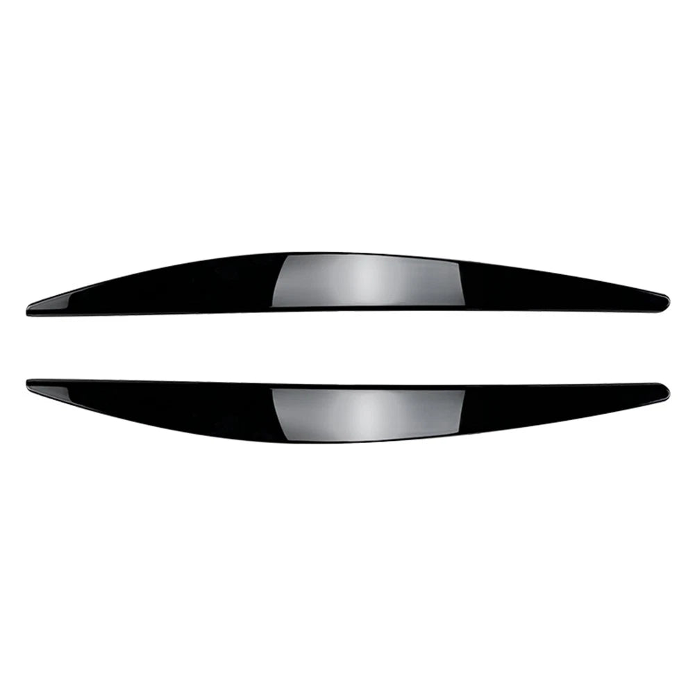 Headlight Lamp Eyelid Eyebrows Cover Trim For Skoda Octavia MK3 2015-2017