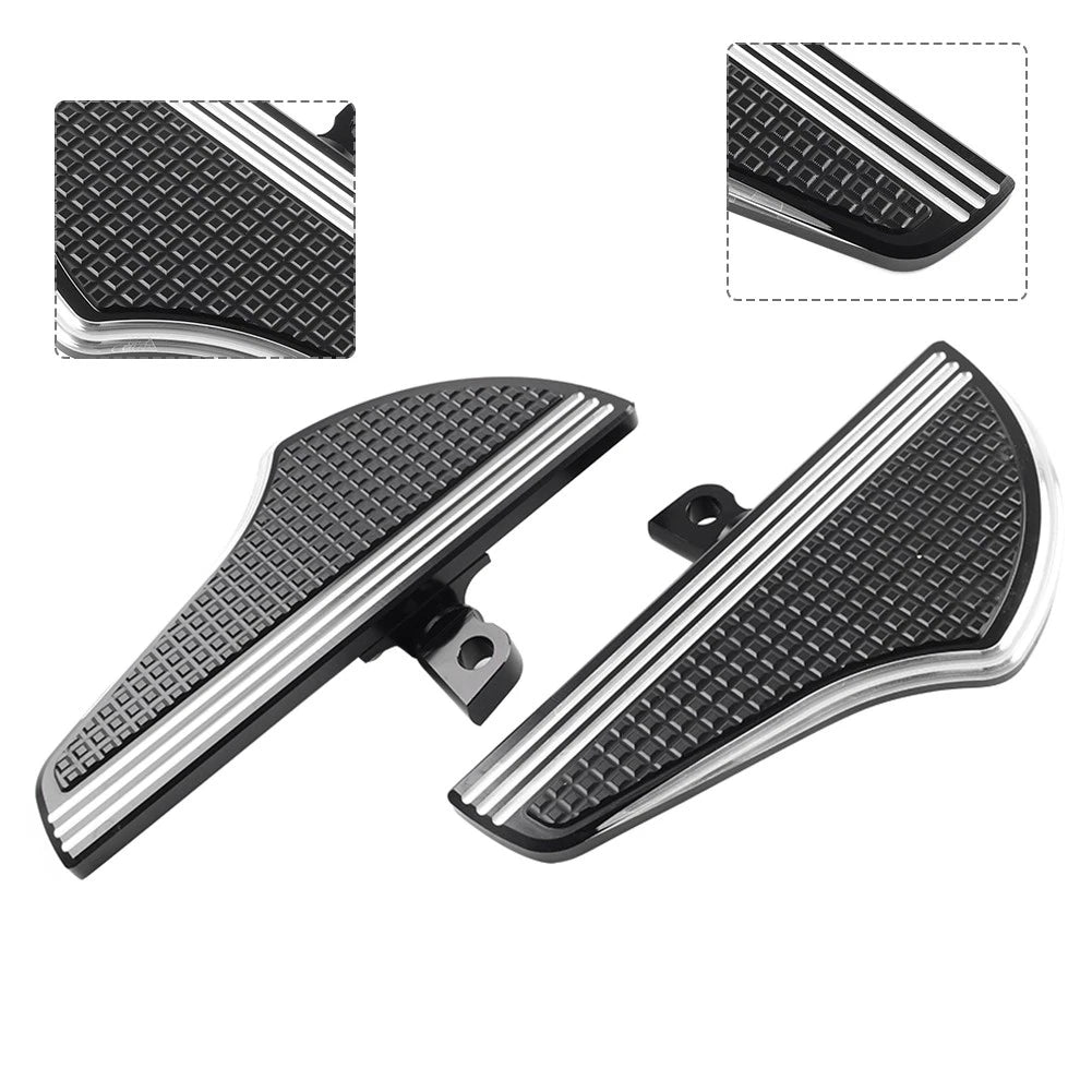 Motorcycle Footpeg Mini Floorboards for Harley Sportster Touring Softail