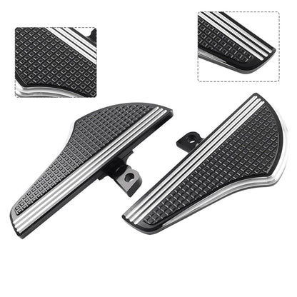Motorcycle Footpeg Mini Floorboards for Harley Sportster Touring Softail