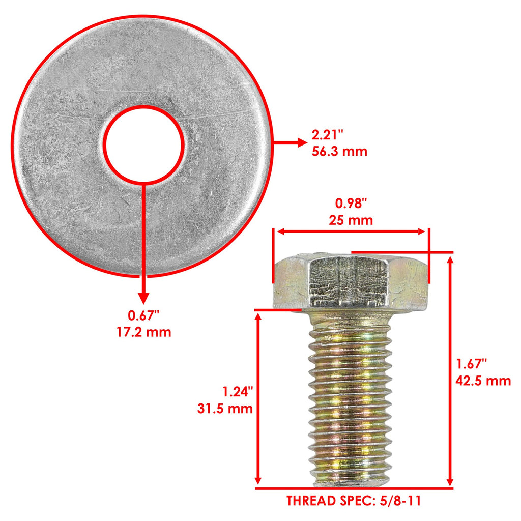 Deck Blade and Bolt Kit 52 Inch for Scag SFZ48 (2022–2026)