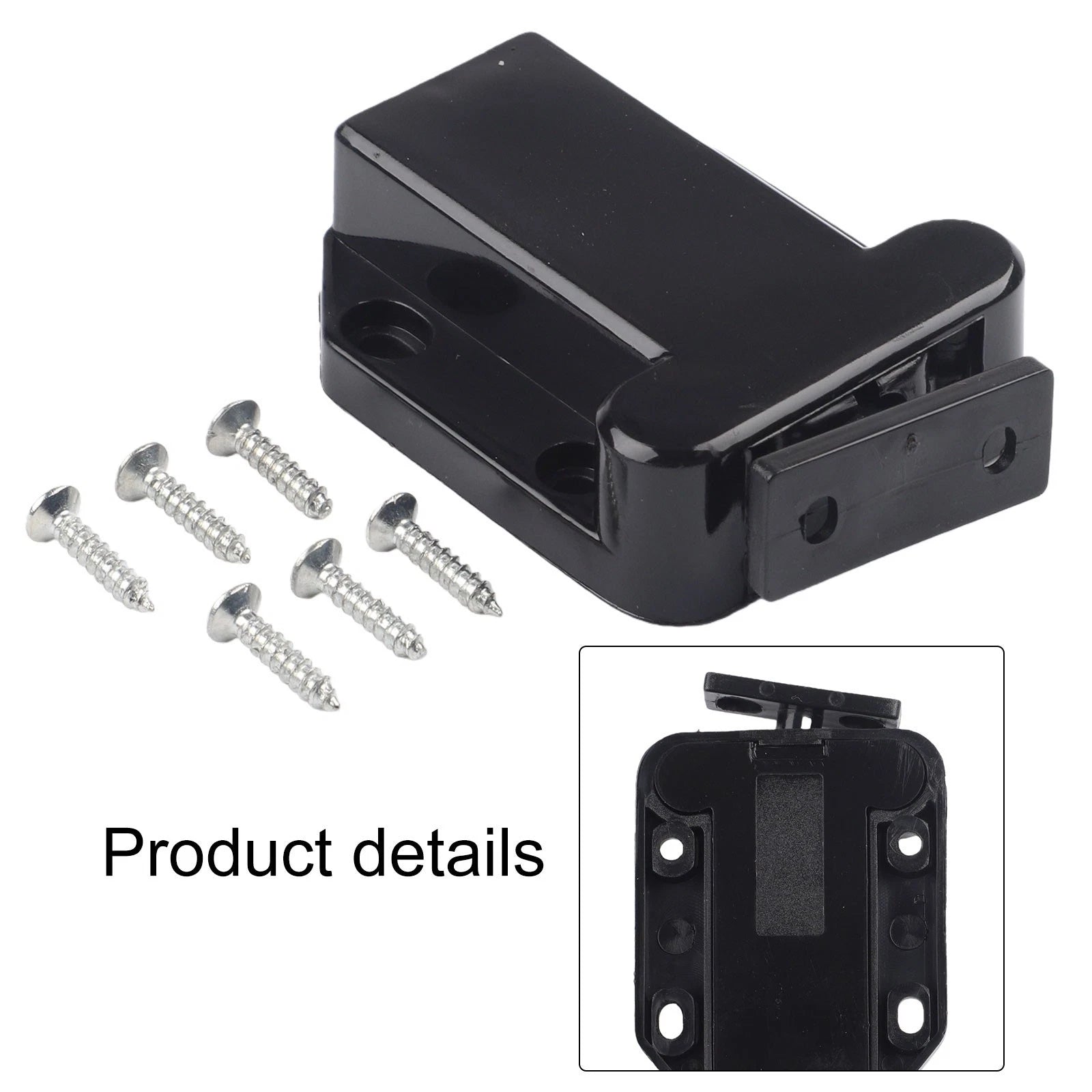 Plastic Catch Lock for Attic Cupboard Cabinet Panel (2010–2023)