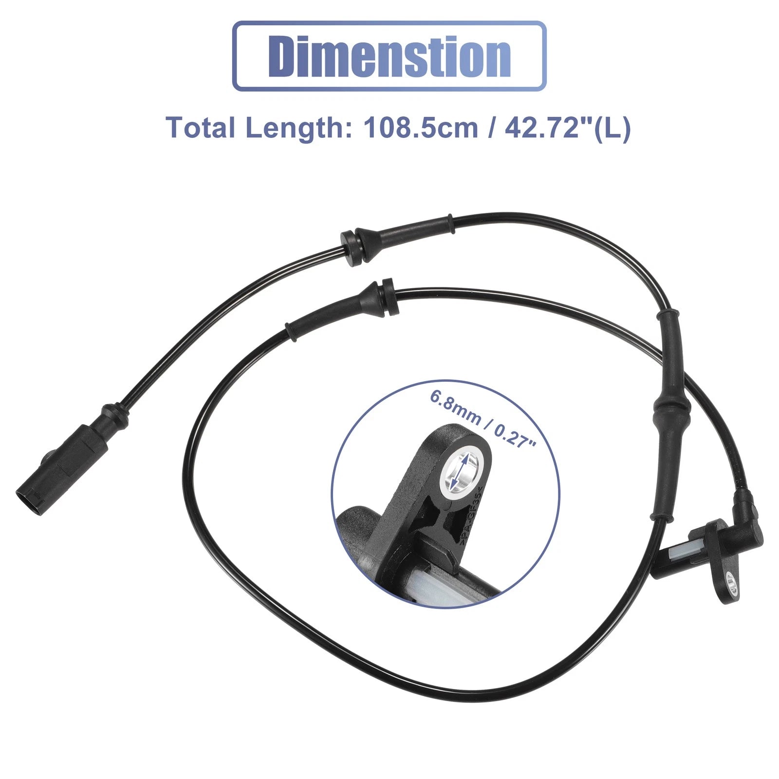 ABS Wheel Speed Sensor Set for Land Rover Discovery (No.SSB500090)