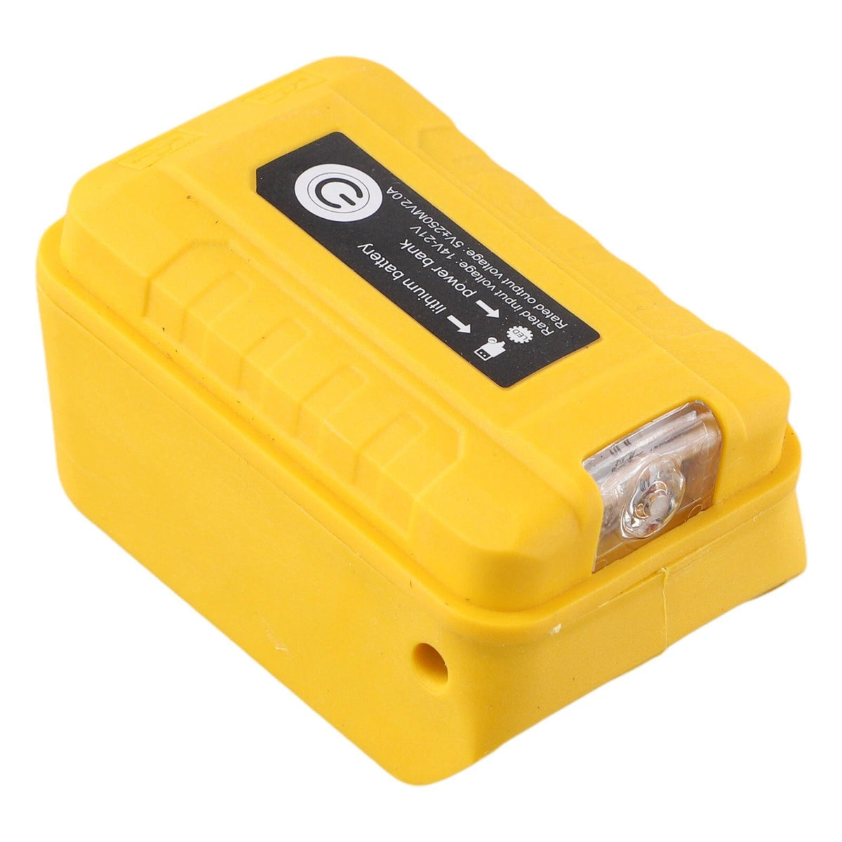 18V Battery USB Converter for DCB203, DCB200 with Flashlight Feature