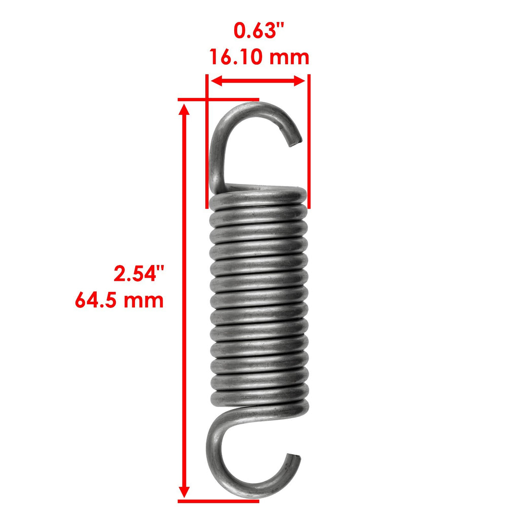 Exhaust Muffler Springs Replacement for Can-Am Maverick X3 (2017–2023)