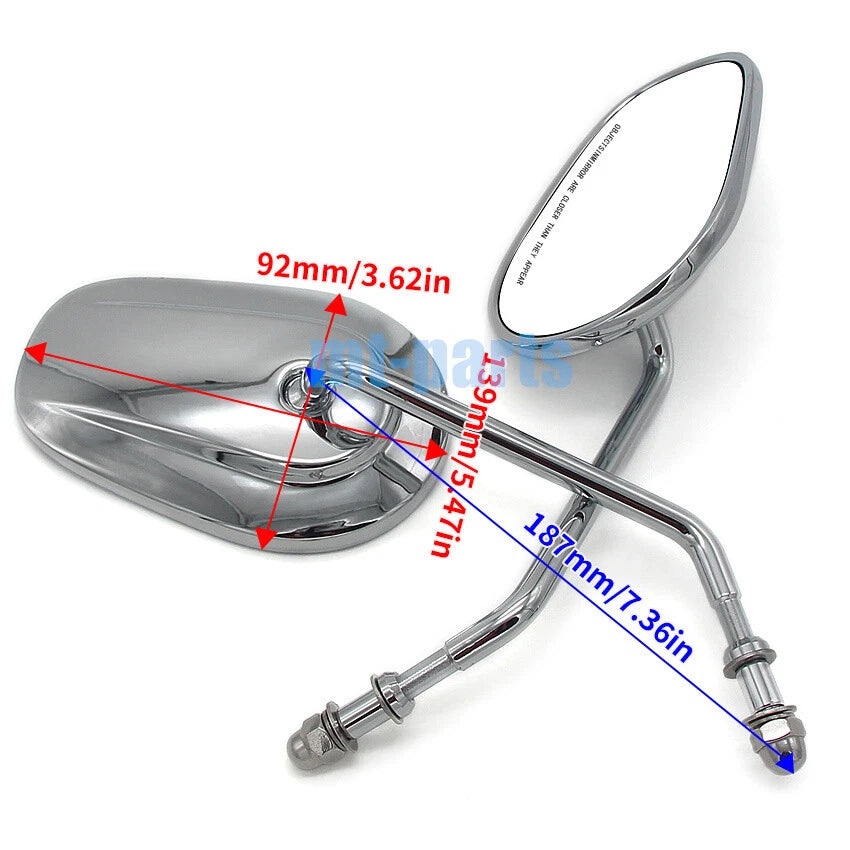 Rear View Mirror for Harley Davidson Electra Glide Ultra Classic FLHTCU (2014–2017)