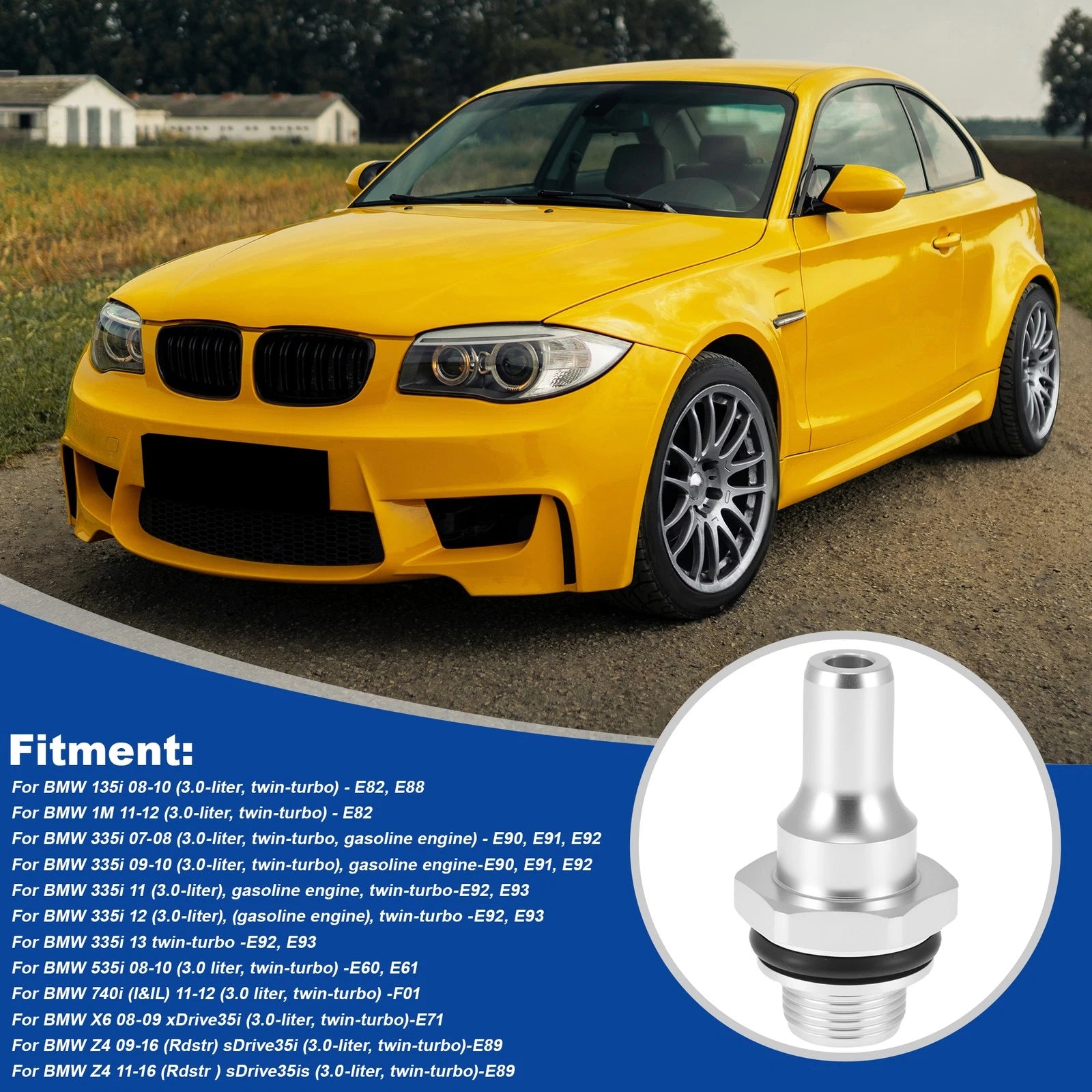 PCV Valve Replacement for BMW 335i 535i 535xi 750i (2007–2013)