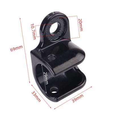 Trailer Hitch Coupler for Bikes with 10.5 mm Axle Diameter
