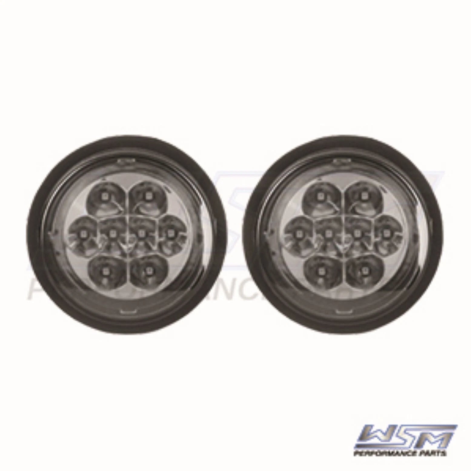 WSM L.E.D Tail Lights for Can-Am Outlander (Smoked Lenses) 020-323-00