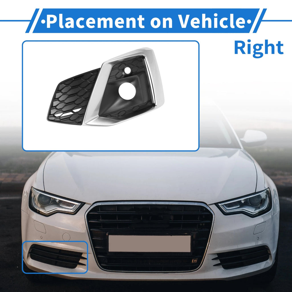 Car Front Right Fog Light Grill for Audi A5 (2021–2023)