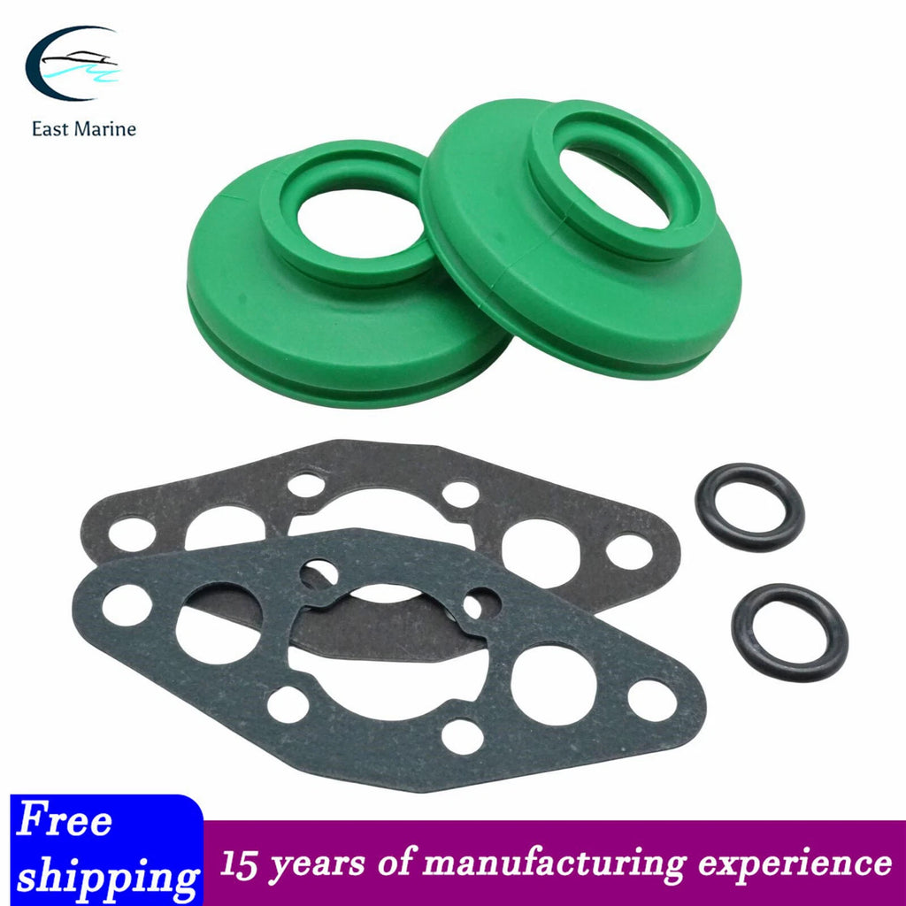 2Pcs Exhaust Valve Repair Rebuild Kit for SeaDoo GSX GTX SPX XP (1990–2003)