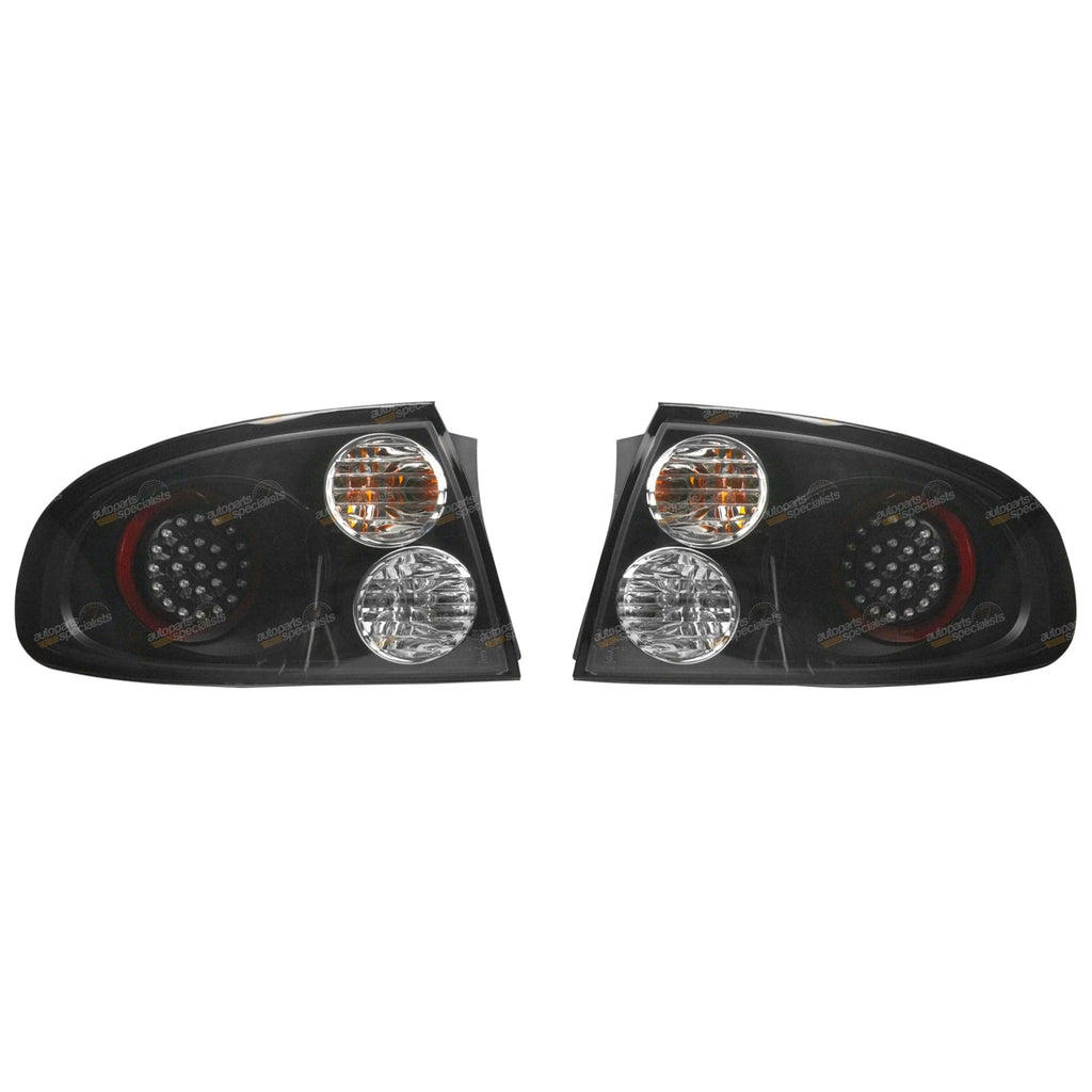 Black LED Altezza Tail Lights for Holden Commodore VT VX (1997–2004)