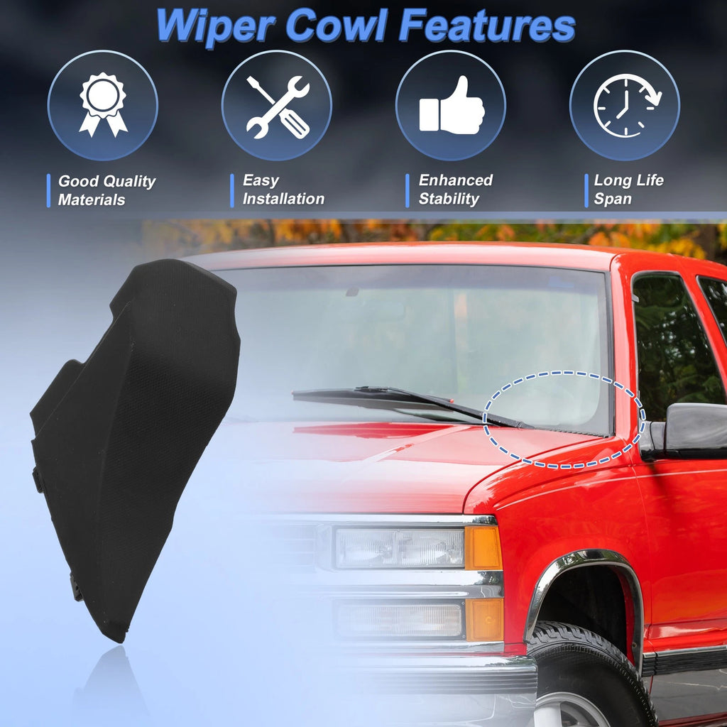 Windshield Cowl Replacement for Chevrolet Silverado 1500 (2014–2018) Pair