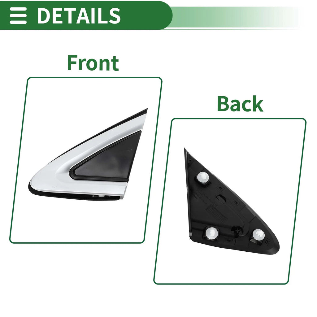 Front Left Side Pillar Corner Triangle Trim for Cadillac XT5 (2017) No. 84186912