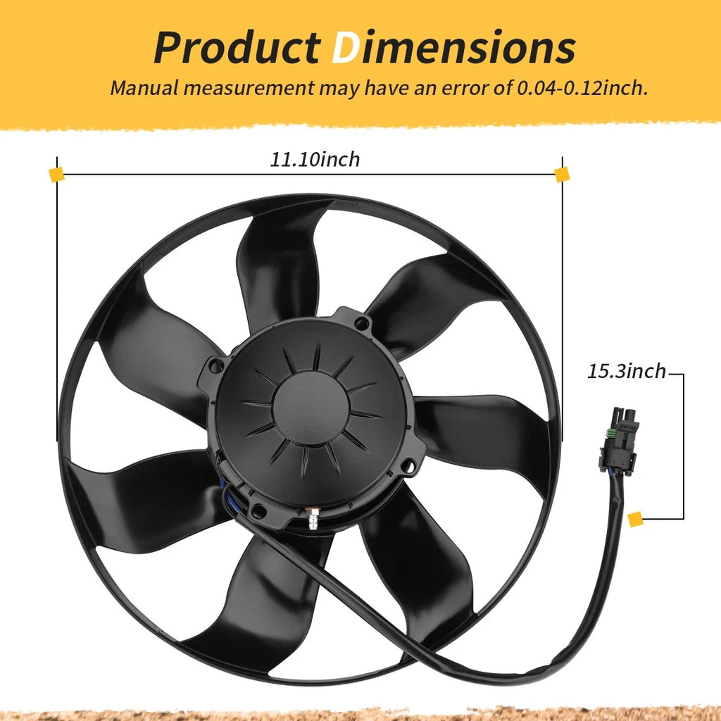 Radiator Cooling Fan 709200564 for Can-Am Maverick Outlander Renegade (2013–2023)