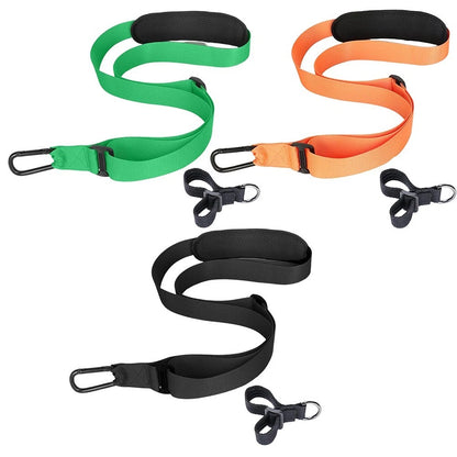 Adjustable Nylon Harness Strap with Metal Hook for String Trimmer