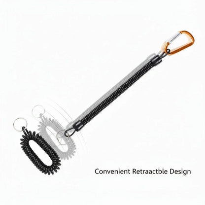 Retractable Phone Cord Lanyard for Fishing Rods (Medium Length)